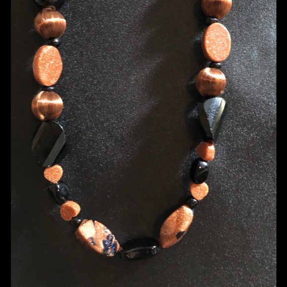 HANDMADE ONE OF A KIND 28.5” NECKLACE - Picture 1 of 8